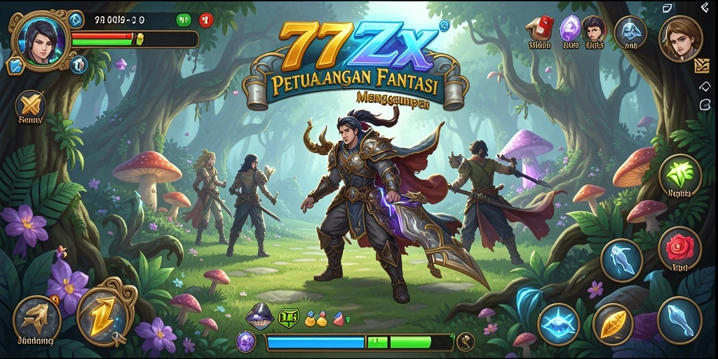 Screenshot dari gameplay RPG yang intens dan menantang.