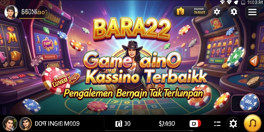 Tangkapan layar BARA22 menampilkan gameplay Kasino yang seru dan menghibur.