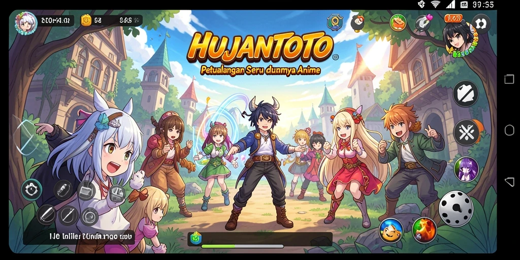 Gameplay menawan dalam HUJANTOTO yang penuh aksi.
