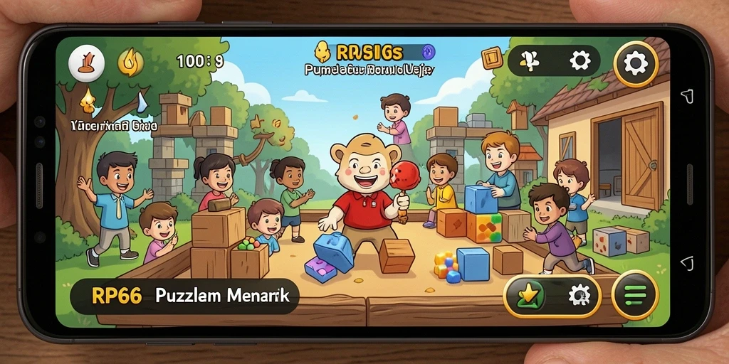 Gameplay menarik dari RP66 yang penuh tantangan puzzle.